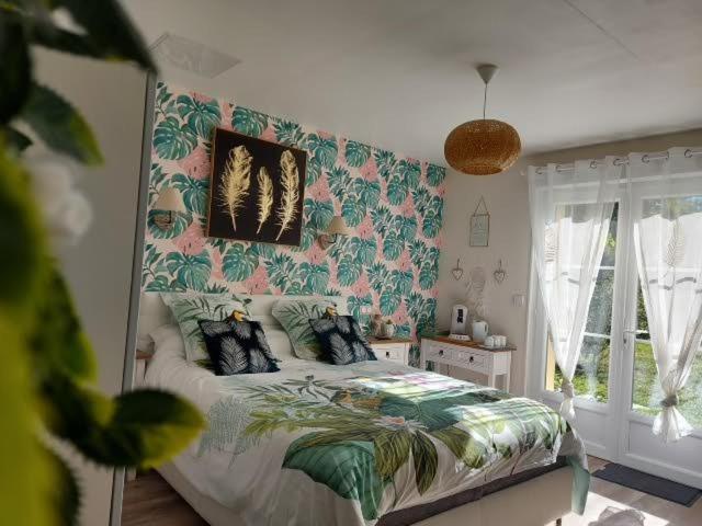 Bed and Breakfast Les Nids De La Baie Favières Zewnętrze zdjęcie